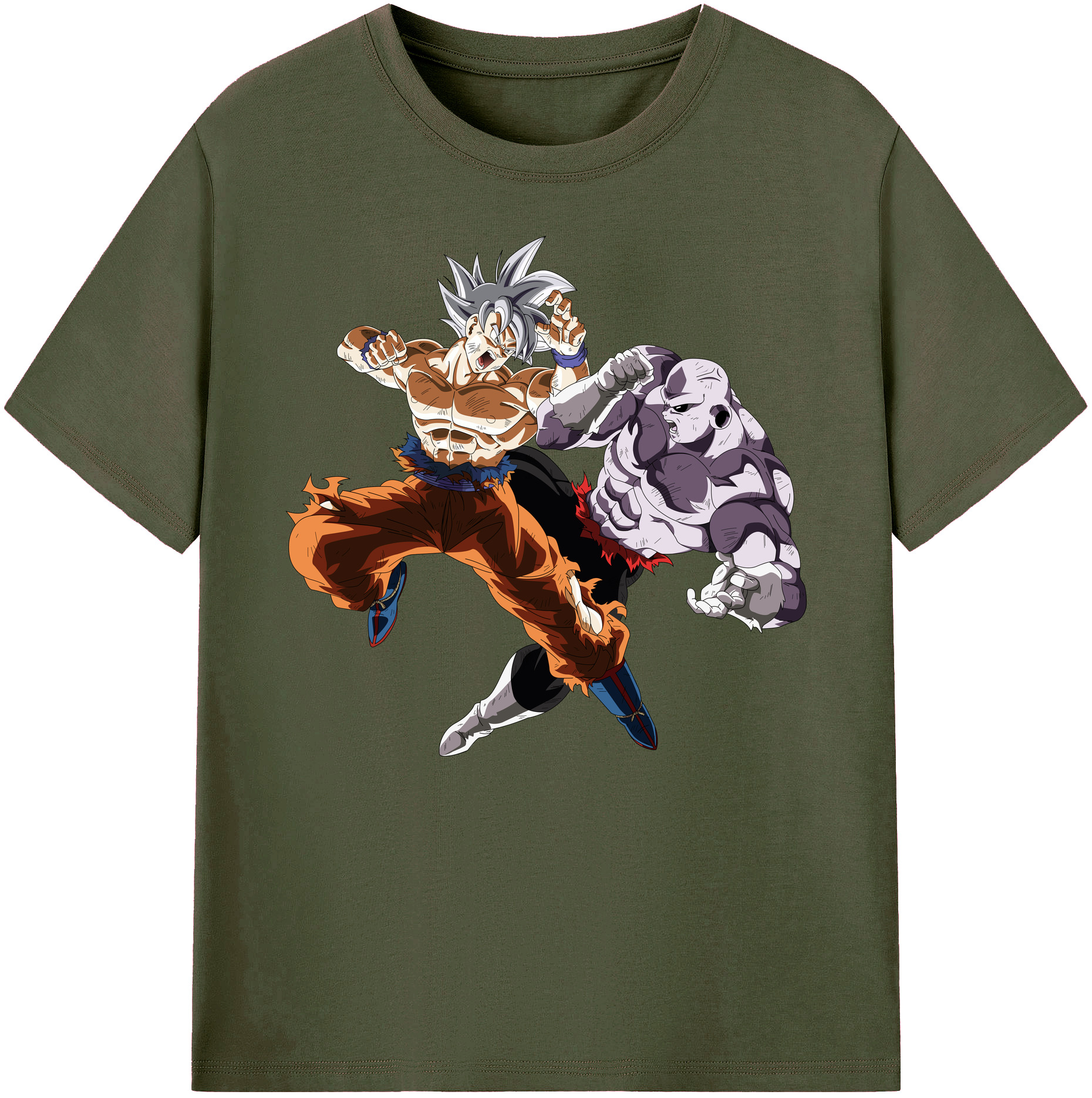 （画像用） ドラゴンボール 孫悟空（そん ごくう）Son Goku カカロット DRAGON BALL Kakarotto 綿100％ メンズ半袖Tシャツ｜肌触りやわらか＆通気性